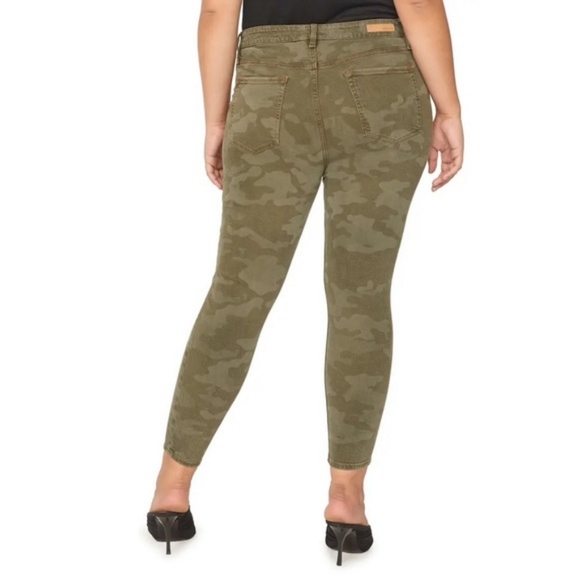 Sanctuary Denim - Social Standard Anthro By Sanctuary High Rise Skinny Camouflage Print Jeans